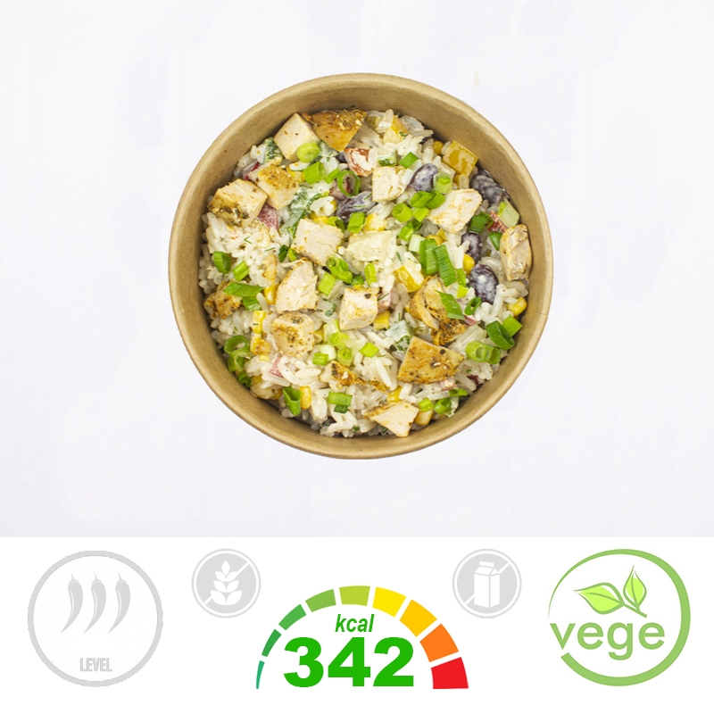 SAŁATKA MIESZANA - Ryżowa